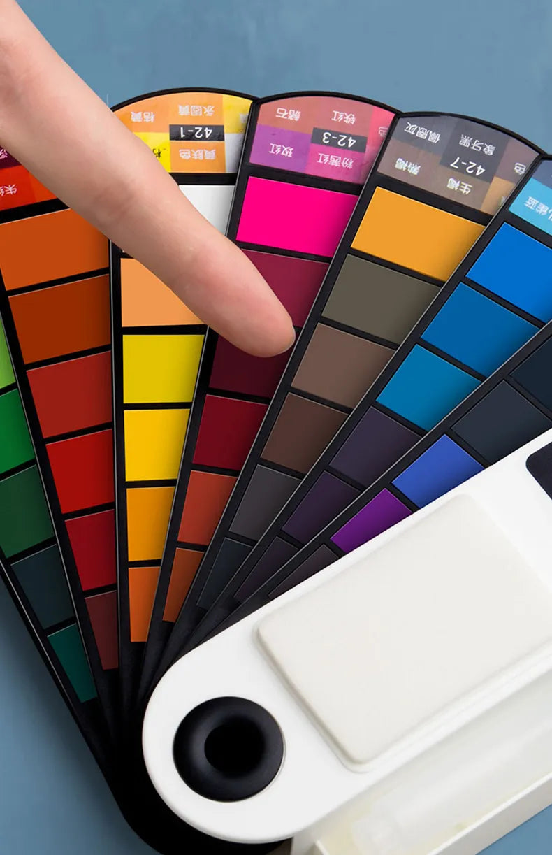 Palette Aquarelle – 42 Couleurs & Pinceaux pour Peinture en Plein Air